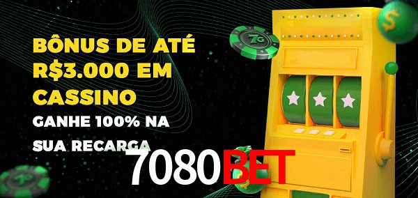 7080BET melhor bônus de depósito